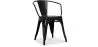 Krzesło do jadalni z podłokietnikami - Industrial Design - Steel - New Edition - Stylix image 9