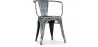 Krzesło do jadalni z podłokietnikami - Industrial Design - Steel - New Edition - Stylix image 9