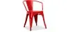 Krzesło do jadalni z podłokietnikami - Industrial Design - Steel - New Edition - Stylix image 9