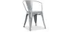 Krzesło do jadalni z podłokietnikami - Industrial Design - Steel - New Edition - Stylix image 9