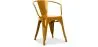 Krzesło do jadalni z podłokietnikami - Industrial Design - Steel - New Edition - Stylix image 9