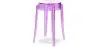 Stołek barowy Design Transparent - 47cm - Victoria Queen image 9