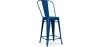 Stołek barowy z oparciem - Industrial Design - 60cm - New Edition - Stylix image 9