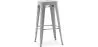 Hoker – Styl industrialny – Stal – 76 cm – Stylix image 9