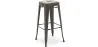Hoker – Styl industrialny – Stal – 76 cm – Stylix image 9