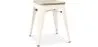 Stołek Industrial Design - Wood & Steel - 45cm - New Edition - Stylix image 9