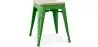 Stołek Industrial Design - Wood & Steel - 45cm - New Edition - Stylix image 9