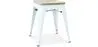 Stołek Industrial Design - Wood & Steel - 45cm - New Edition - Stylix image 9