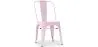 Stalowe krzesło do jadalni - Industrial Design - New Edition - Stylix image 9