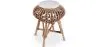 Rattanowy stołek barowy - Styl Boho Bali - Lera image 9
