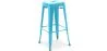 Hoker – Styl industrialny – Stal – 76 cm – Stylix image 9