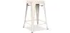 Stołek barowy - Industrial Design - Matte Steel - 60cm - New Edition - Stylix image 9