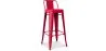 Stołek barowy z oparciem - Industrial Design - 76cm - New Edition - Stylix image 9