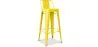 Stołek barowy z oparciem - Industrial Design - 76cm - New Edition - Stylix image 9