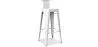 Stołek barowy z oparciem - Industrial Design - 76cm - New Edition - Stylix image 9