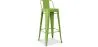 Stołek barowy z oparciem - Industrial Design - 76cm - New Edition - Stylix image 9