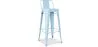 Stołek barowy z oparciem - Industrial Design - 76cm - New Edition - Stylix image 9