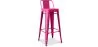 Stołek barowy z oparciem - Industrial Design - 76cm - New Edition - Stylix image 9