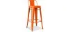 Stołek barowy z oparciem - Industrial Design - 76cm - New Edition - Stylix image 9