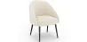 Fotel designerski - tapicerowany tkaniną bouclé - Wasda image 9