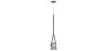 Lampa sufitowa - Lampa wisząca - Skóra i szkło - Bim image 9