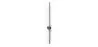 Lampa ścienna - Metalowy pręt - LED 100cm - Hernel image 9
