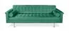 Sofa 3 osobowa - Tapicerowana w Skórze - Cel image 9