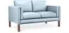 Sofa skórzana tapicerowana - 2 osobowa - Mordechaj image 9