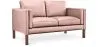 Sofa skórzana tapicerowana - 2 osobowa - Mordechaj image 9