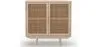 Kredens z naturalnego drewna - Boho Bali Design - 2 drzwi - Treys image 9