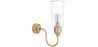 Lampa Żyrandolowa - Złota Lampa Ścienna - Driss image 9