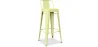 Stołek barowy z oparciem - Industrial Design - 76cm - New Edition - Stylix image 9