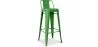 Stołek barowy z oparciem - Industrial Design - 76cm - New Edition - Stylix image 9