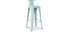 Stołek barowy z oparciem - Industrial Design - 76cm - New Edition - Stylix image 9