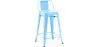 Stołek barowy z oparciem - Design przemysłowy - 60cm - New Edition - Stylix image 9