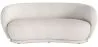 Sofa zakrzywiona 3-osobowa w tkaninie bouclé - Curvy image 9