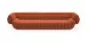 Sofa Obita Welurem - 4/5 miejsc - Caden image 9