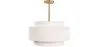 Wisząca lampa sufitowa - Abażur z materiału - Braichal image 9