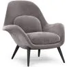 Fotel obity aksamitem - Uyere image 9