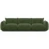 Sofa 3-osobowa - Tapicerowana welurem - Wers image 9