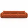 Sofa 3-osobowa - Tapicerowana welurem - Wers image 9