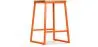 Stołek barowy - Industrial Design - Wood & Metal - 60cm - Big Boy image 9