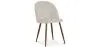 Krzesło do jadalni - Tapicerowane aksamitem - Skandynawski design - Evelyne image 9