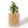 Okrągły Doniczka podłogowa - Styl Boho - 28 CM - Laers image 9