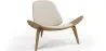 Fotel designerski - Fotel skandynawski - Tapicerowany Boucle - Lucy image 9