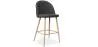 Stołek tapicerowany tkaniną - Scandinavian Design - 66cm - Evelyne image 9