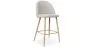 Stołek tapicerowany tkaniną - Scandinavian Design - 66cm - Evelyne image 9
