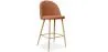 Stołek tapicerowany tkaniną - Scandinavian Design - 66cm - Evelyne image 9