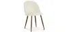 Krzesło do jadalni - Tapicerowane aksamitem - Skandynawski design - Evelyne image 9