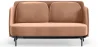 Sofa 2-osobowa - Tapicerowana welurem - Terrec image 9